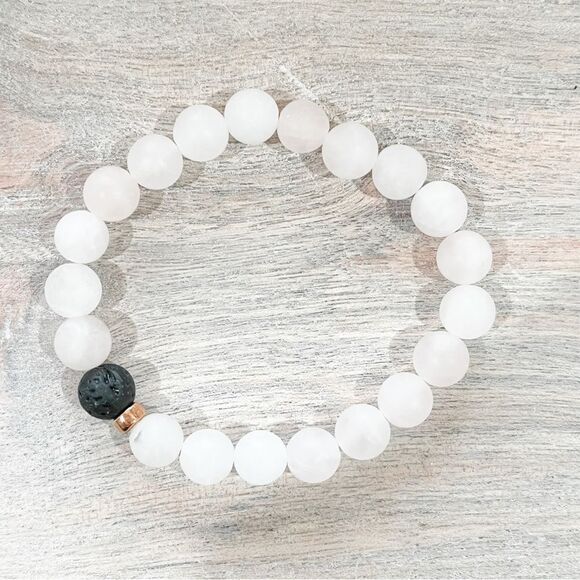 Rose Quartz Bracelet - Picture 1 of 2